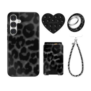 It Girl Black Leopard Samsung Bundle