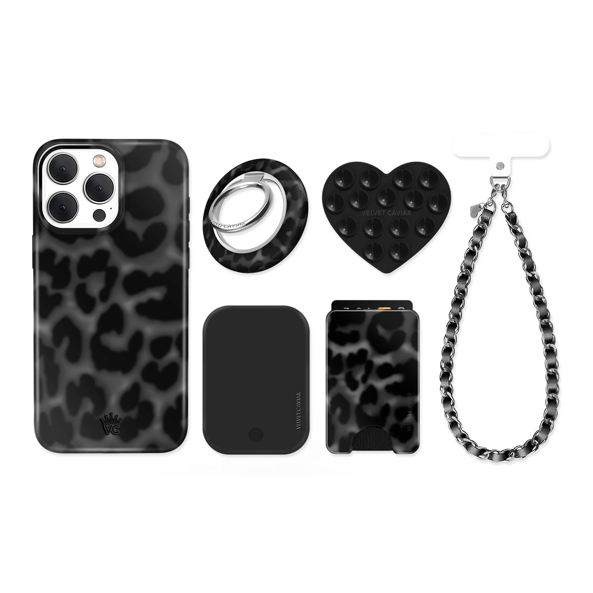 It Girl Black Leopard iPhone Bundle Set - Image 6