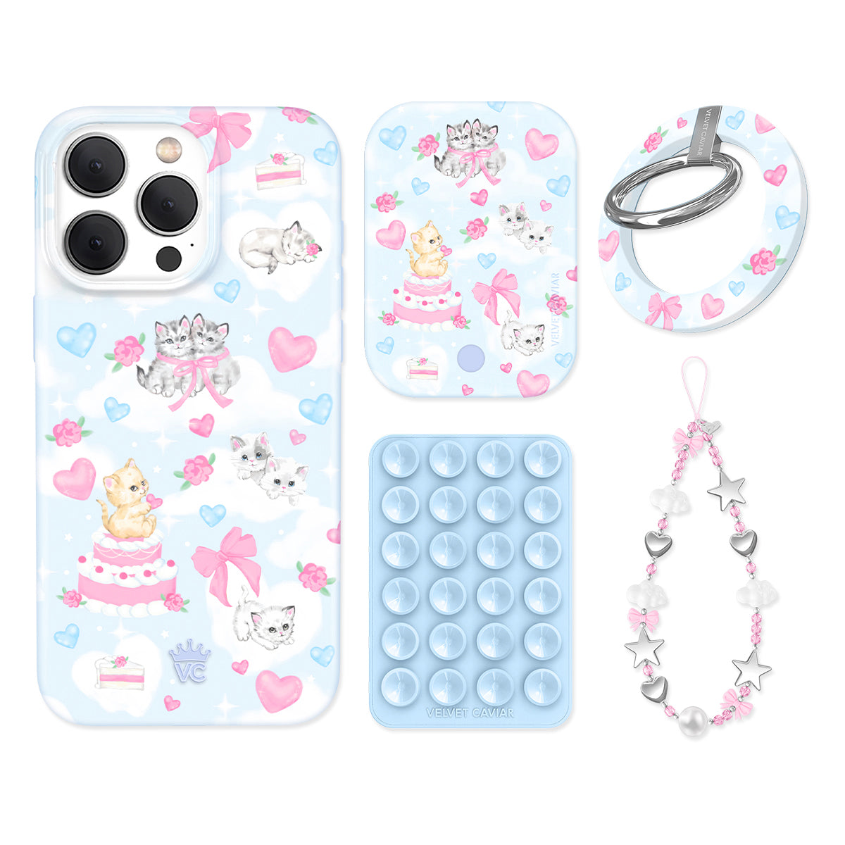 Kitten Kisses iPhone Bundle Set - Grip - Image 6