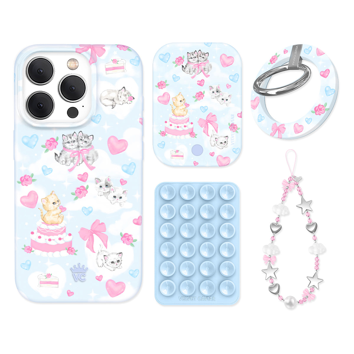 Kitten Kisses iPhone Bundle Set - Grip - Image 7