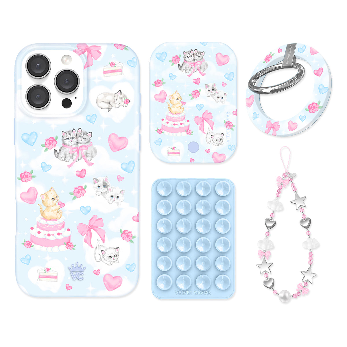 Kitten Kisses iPhone Bundle Set - Grip - Image 2