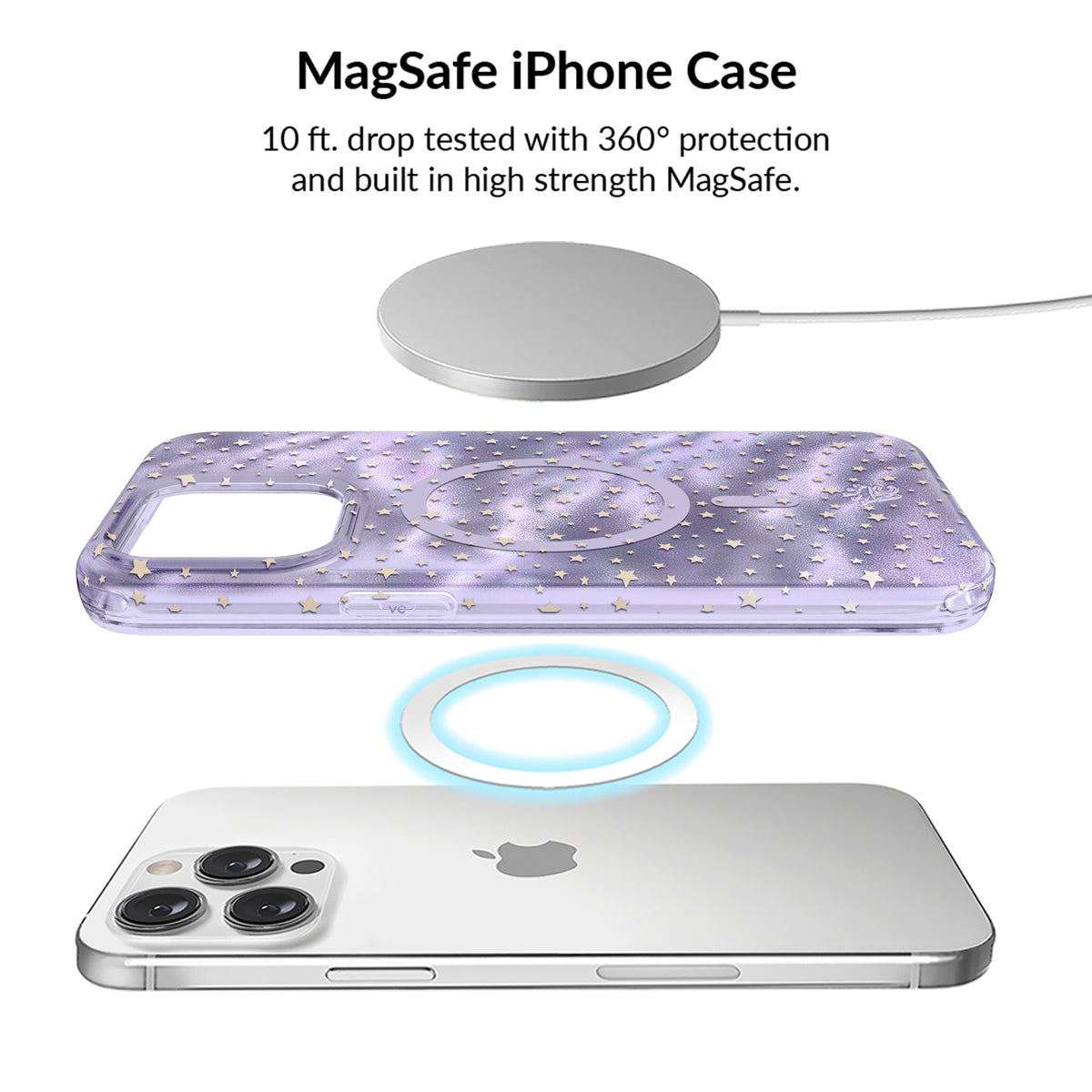 Lilac Celestial Stars iPhone Bundle Set - Image 2