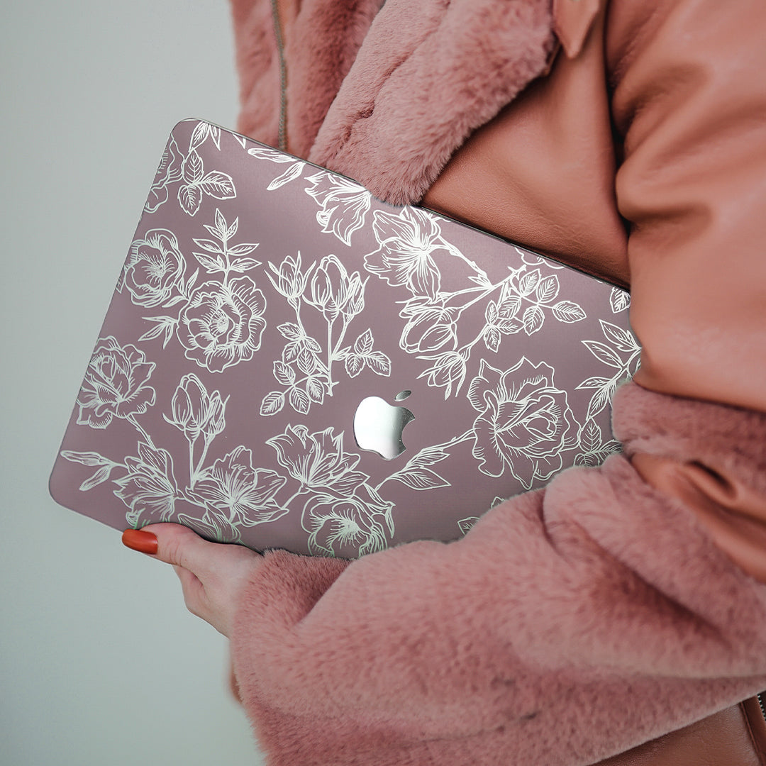 Dusty Floral MacBook Case 2.0 - Image 2