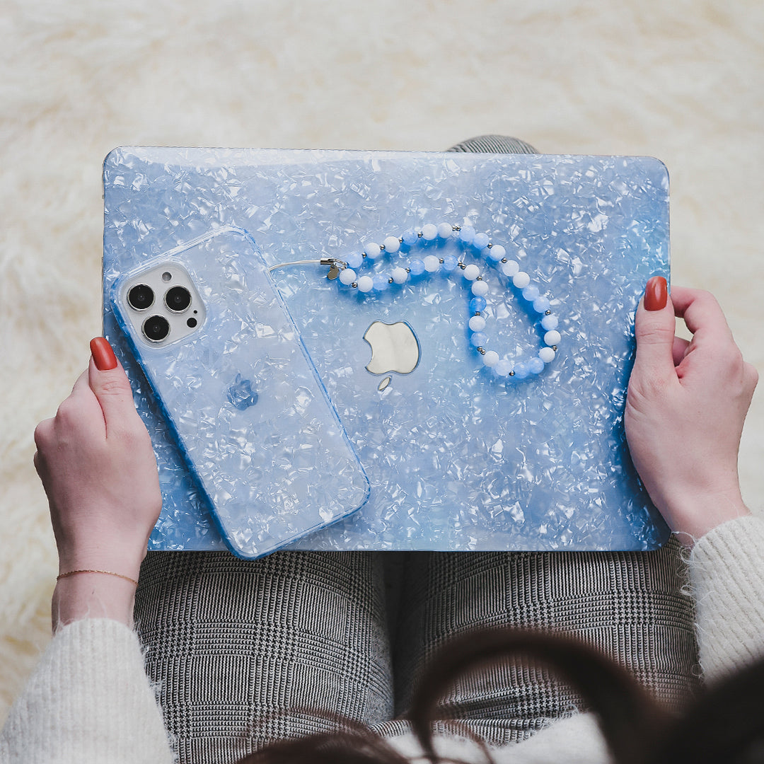 Blue Quartz MacBook Case - Image 2