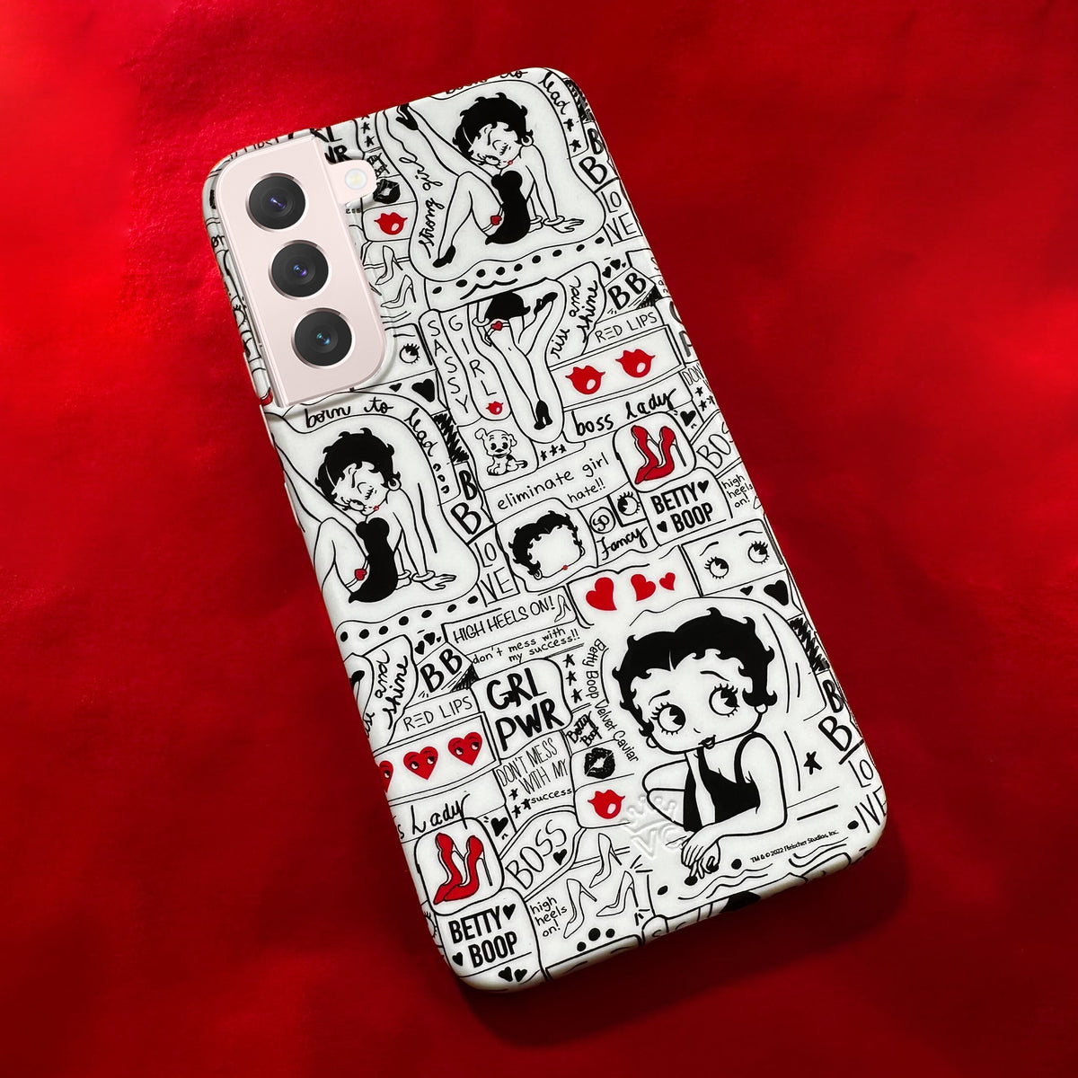 Betty Boop Girl Power Samsung Case - Image 2