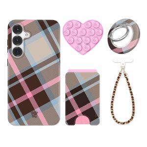 London Plaid Samsung Bundle Set