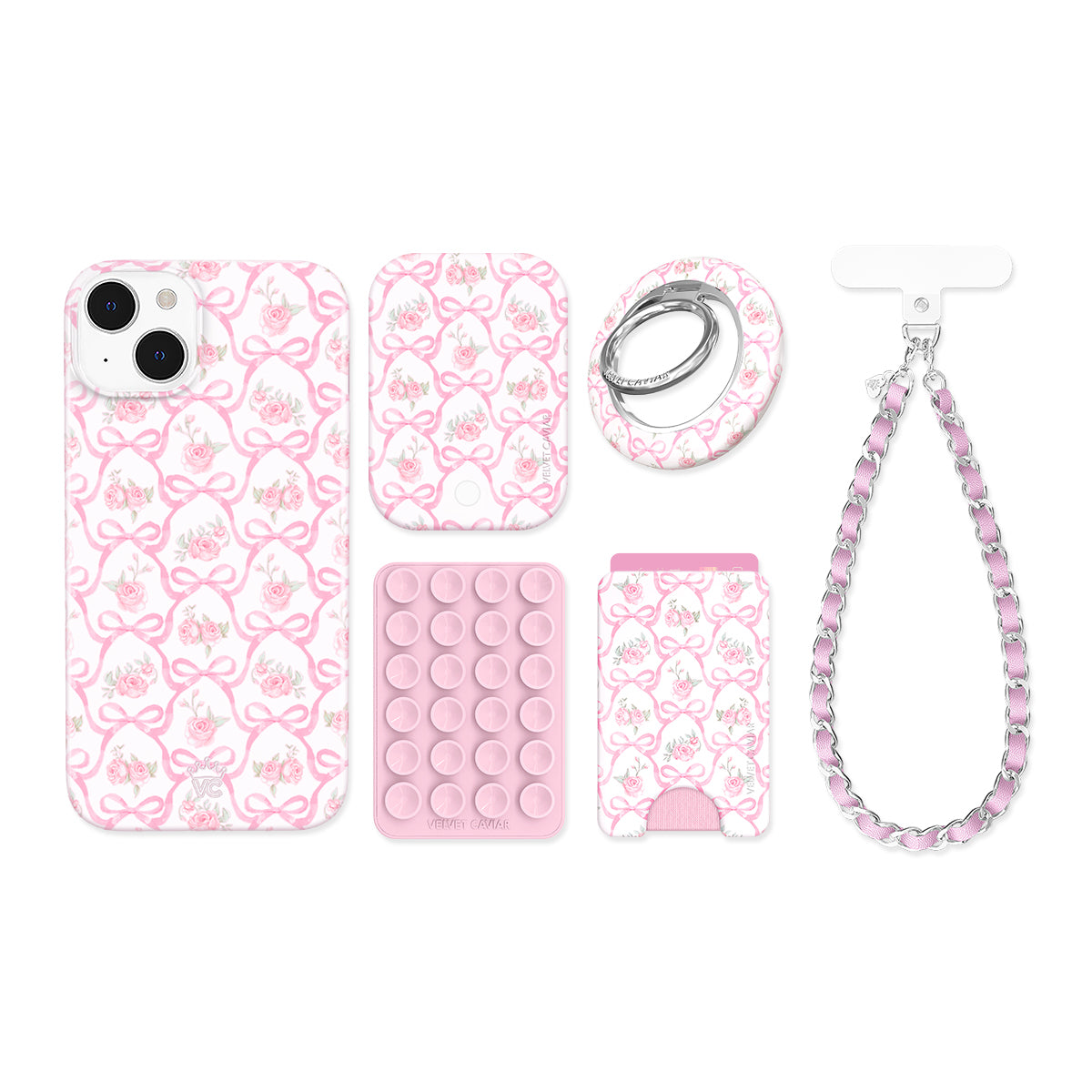 Lovely Pink Bows iPhone Bundle Set - Image 5