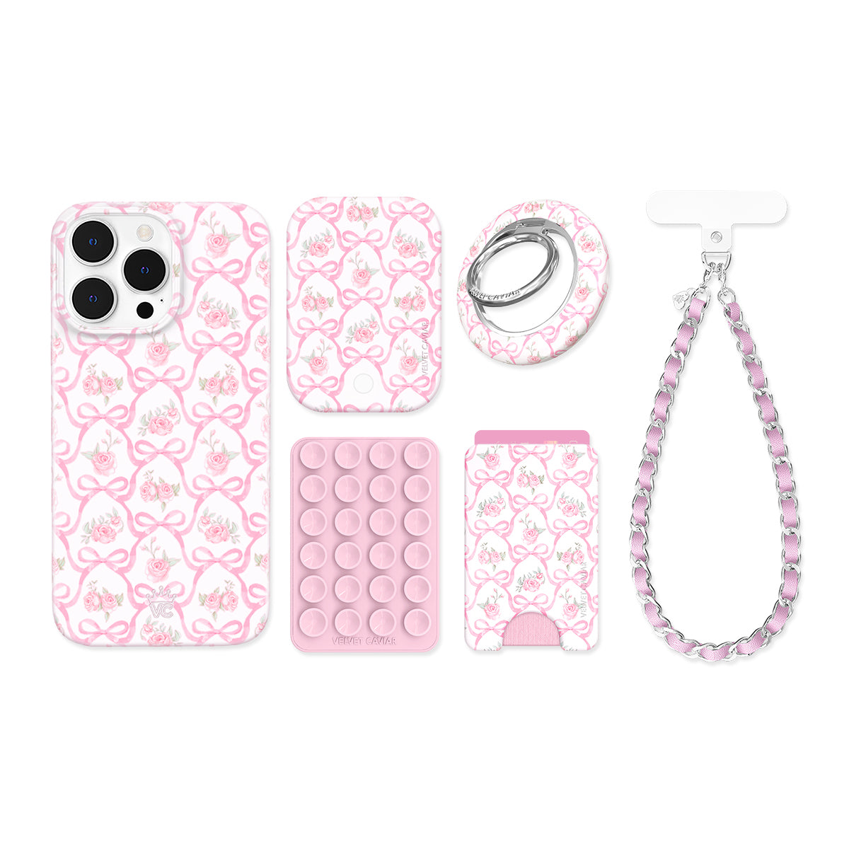 Lovely Pink Bows iPhone Bundle Set - Image 6