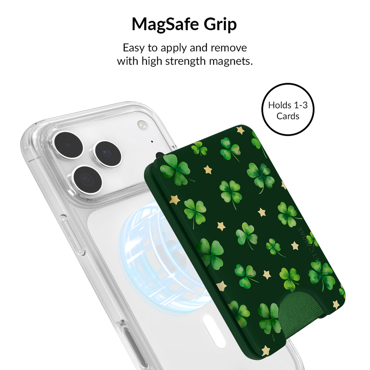 Lucky Clover Glitter iPhone Bundle Set - Image 4