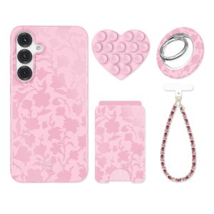 Magical Mauve Floral Samsung Bundle Set