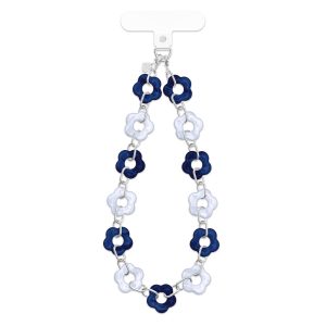 Midnight Blossom Chain Phone Charm