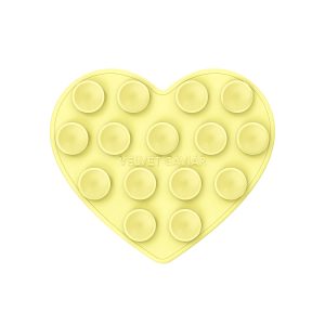 Butter Yellow Heart MagSafe MightyGrip