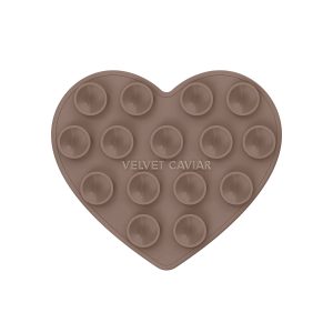 Cashmere Taupe Heart MagSafe MightyGrip