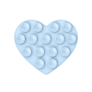Cotton Candy Blue Heart MagSafe MightyGrip