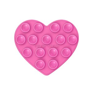 Orchid Pink Heart MagSafe MightyGrip