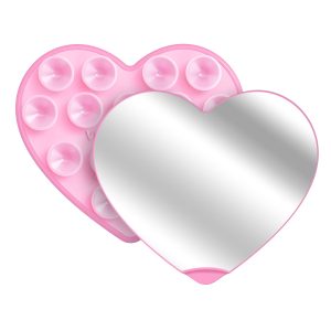 Pink Jelly Heart MagSafe MirrorGrip