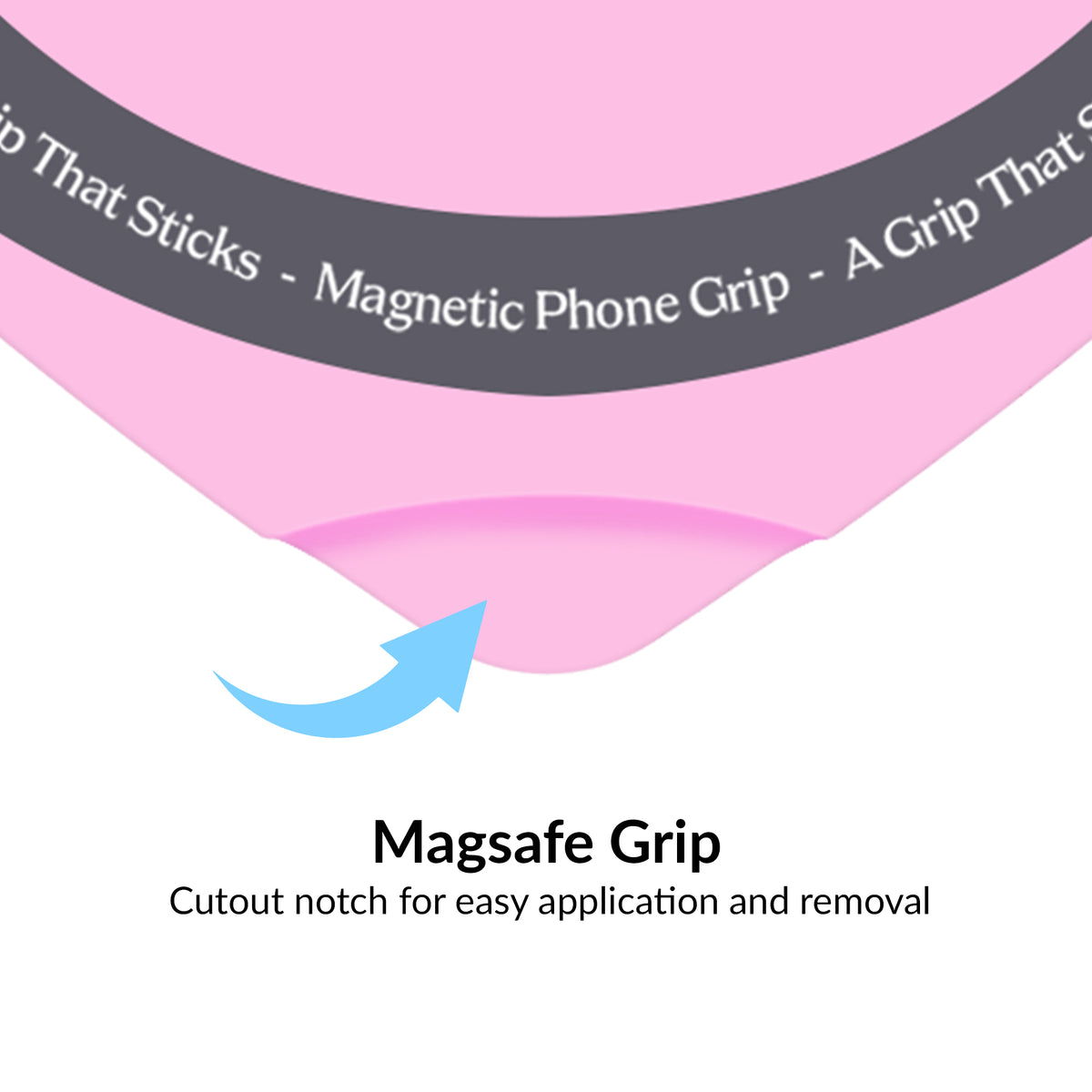 Pink Sugar Heart MagSafe MightyGrip - Image 3