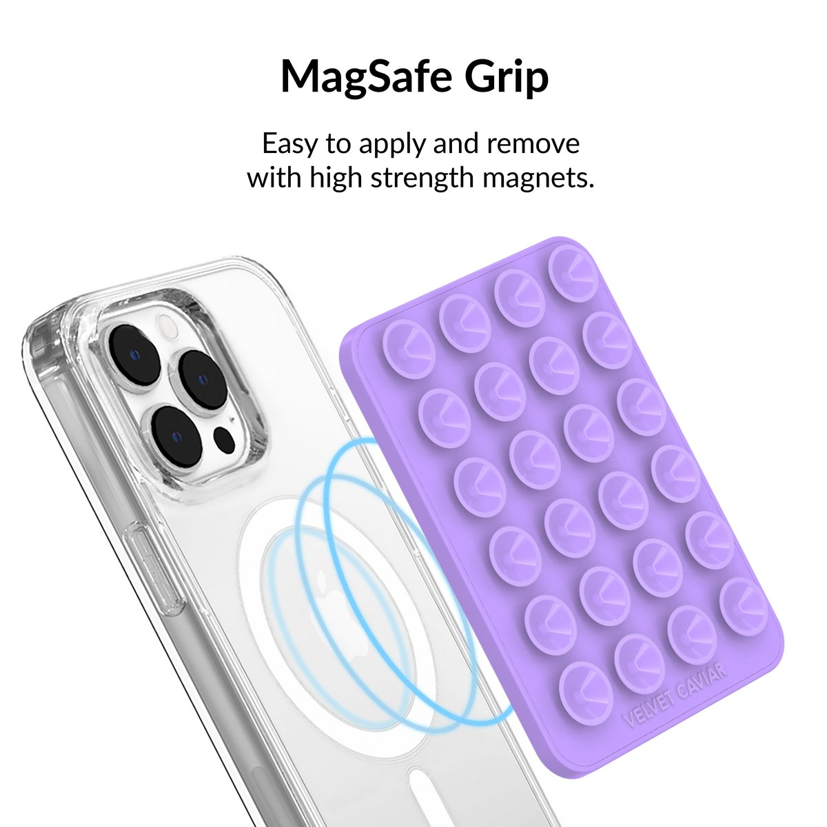 Purple MightyGrip MagSafe Mount - Image 3