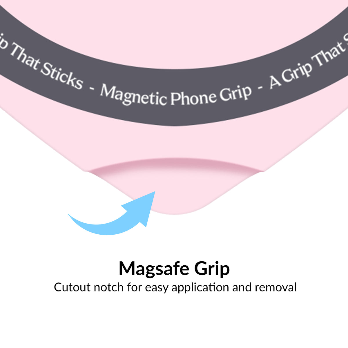 Strawberry Milk Jelly Heart MagSafe MightyGrip - Image 3