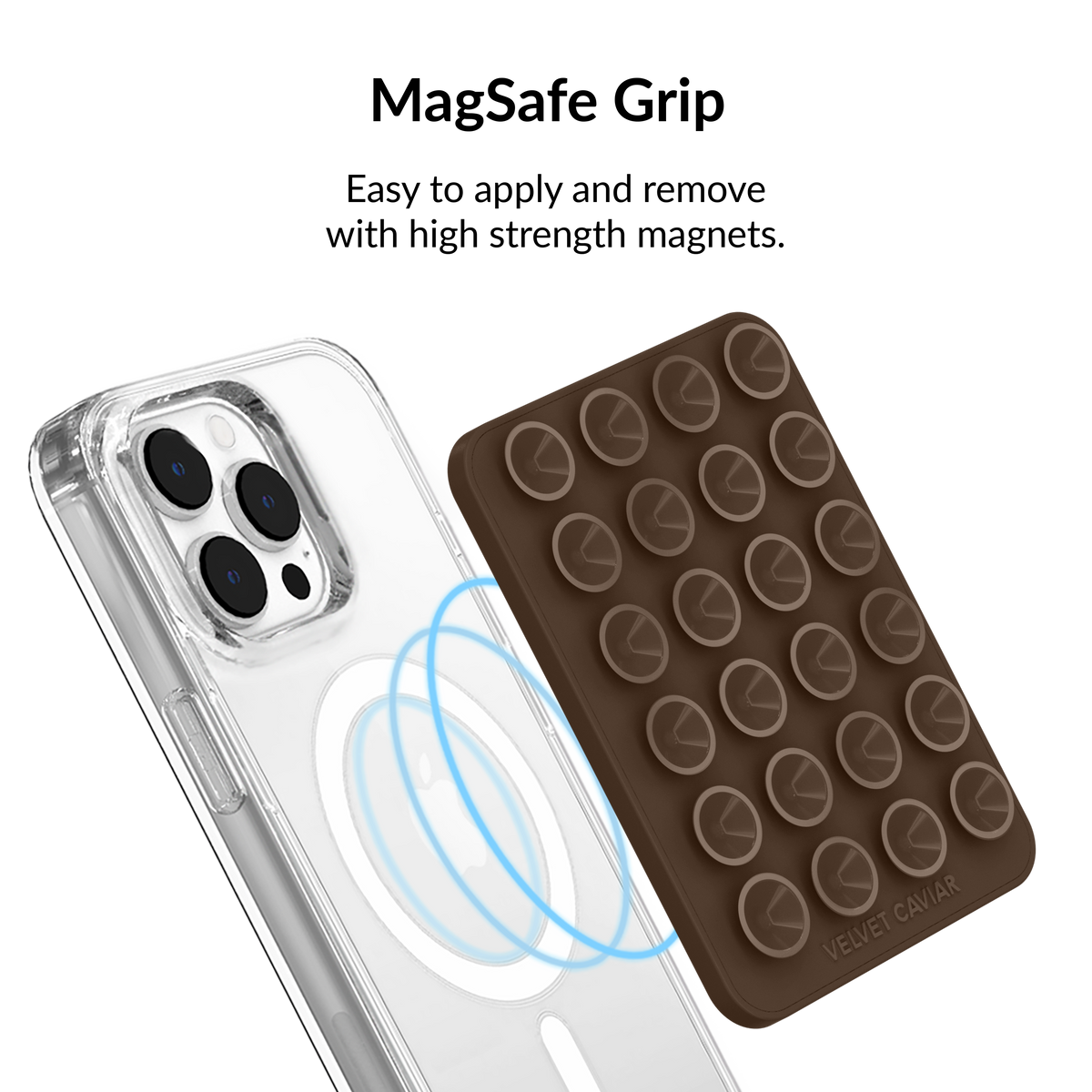 Espresso Brown MightyGrip MagSafe Mount - Image 3