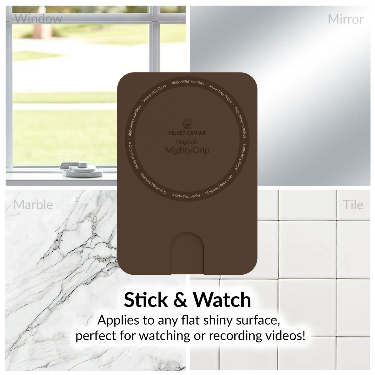 Espresso Brown MightyGrip MagSafe Mount - Image 5