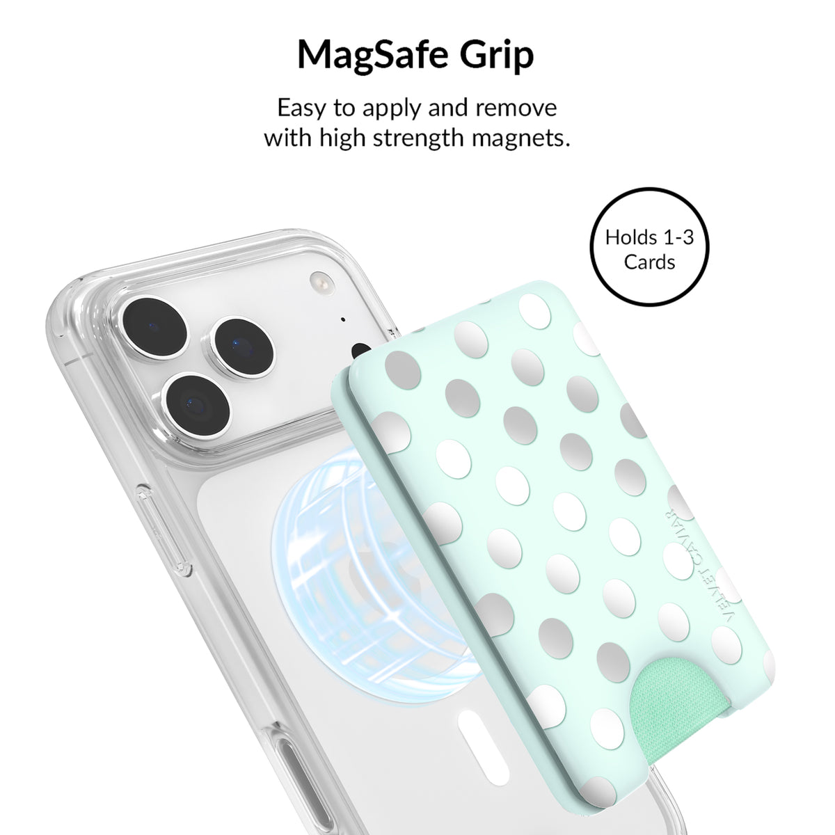 Mint Chrome Polka Dot iPhone Bundle Set - Image 5