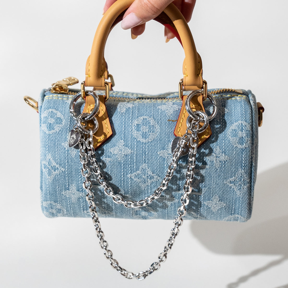 Small Silver Bag Chain - Image 2