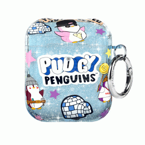 Pudgy Penguins Iceberg Glitter AirPod Case
