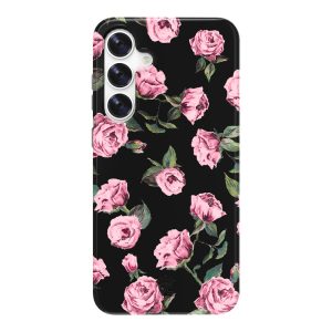 Pink Rose Floral Samsung Case