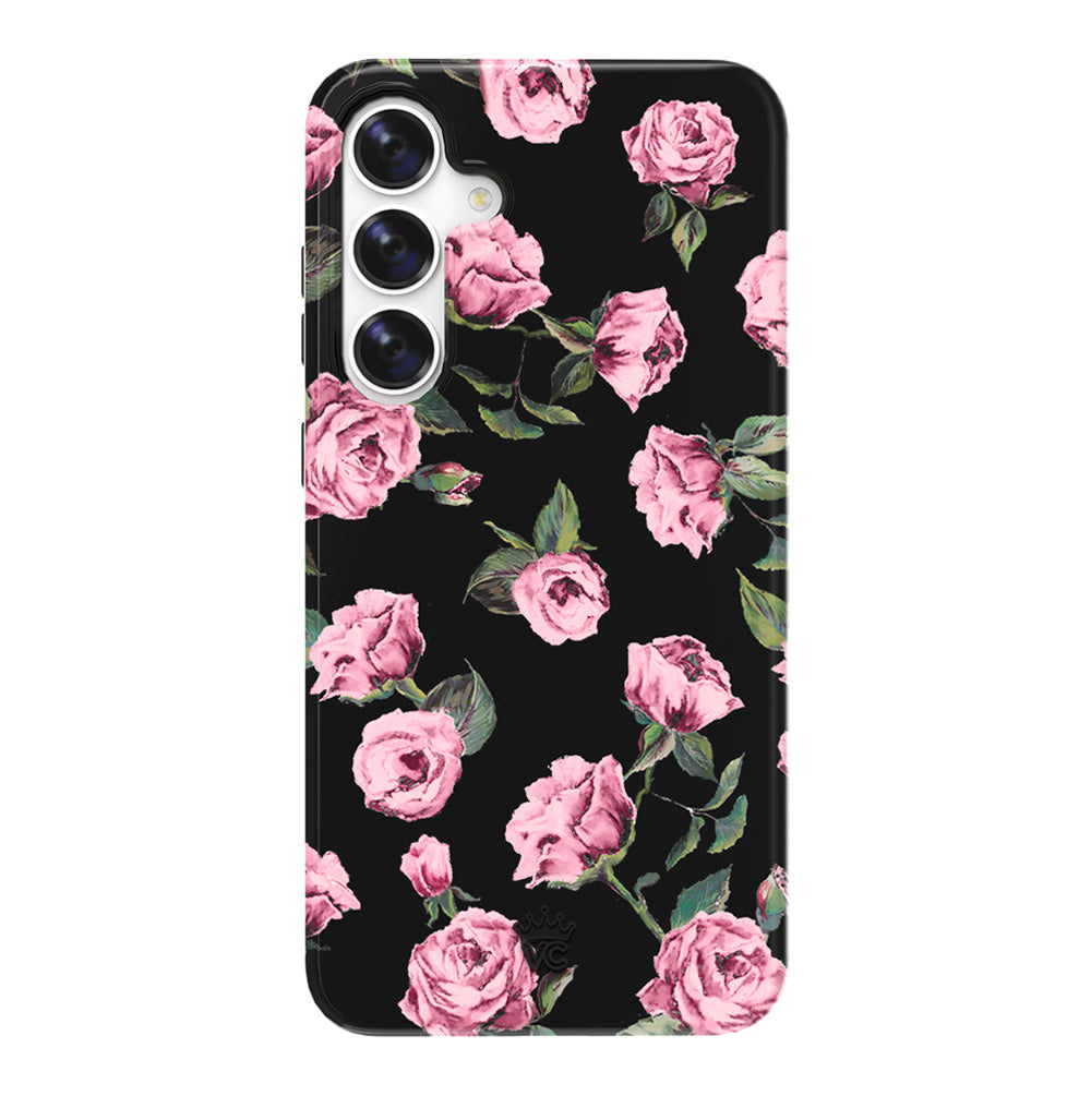 Pink Rose Floral Samsung Case - Image 2