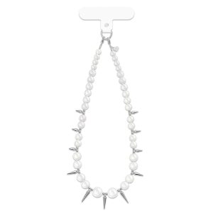 Pearl Spike Phone Charm