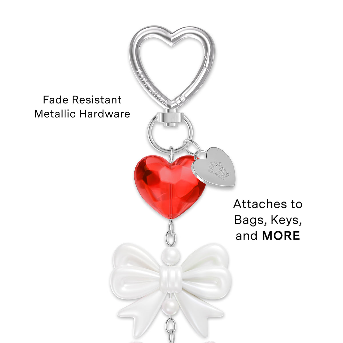 Pink Cat Bag Charm - Image 3