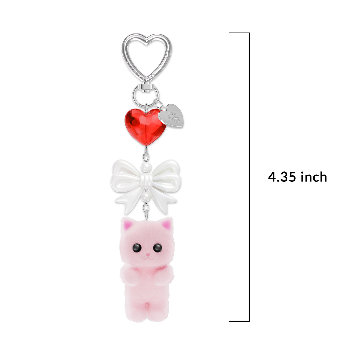 Pink Cat Bag Charm - Image 4