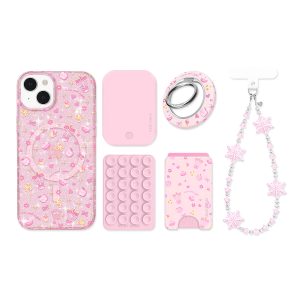 Pink Hanukkah Glitter iPhone Bundle
