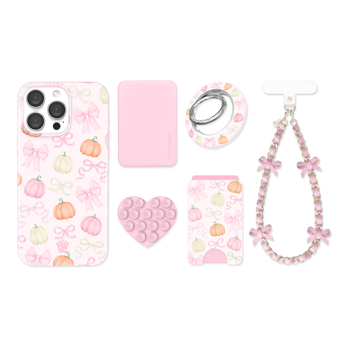 Pink Pumpkin Princess iPhone Bundle Set - Image 8