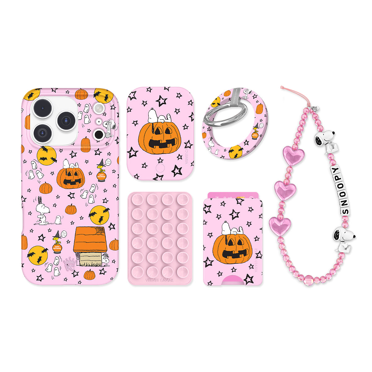 Snoopy Pink Pumpkins iPhone Bundle Set - Image 3