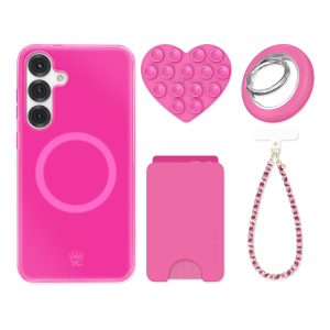 Pink Sapphire Jelly Samsung Bundle Set