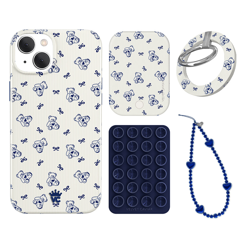 Preppy Teddy iPhone Bundle Set - Grip - Image 6