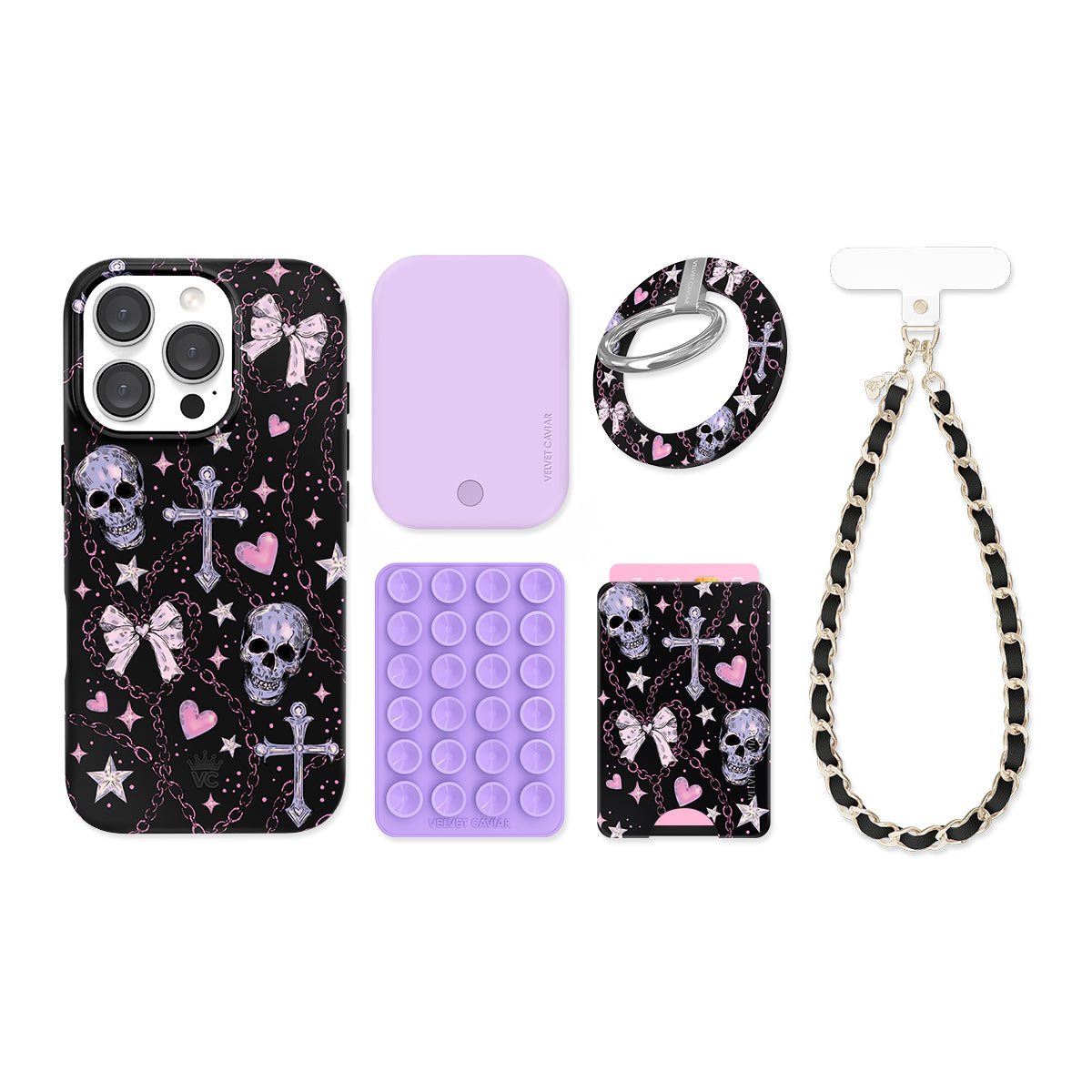 Pretty Punk Skulls iPhone Bundle Set - Image 7
