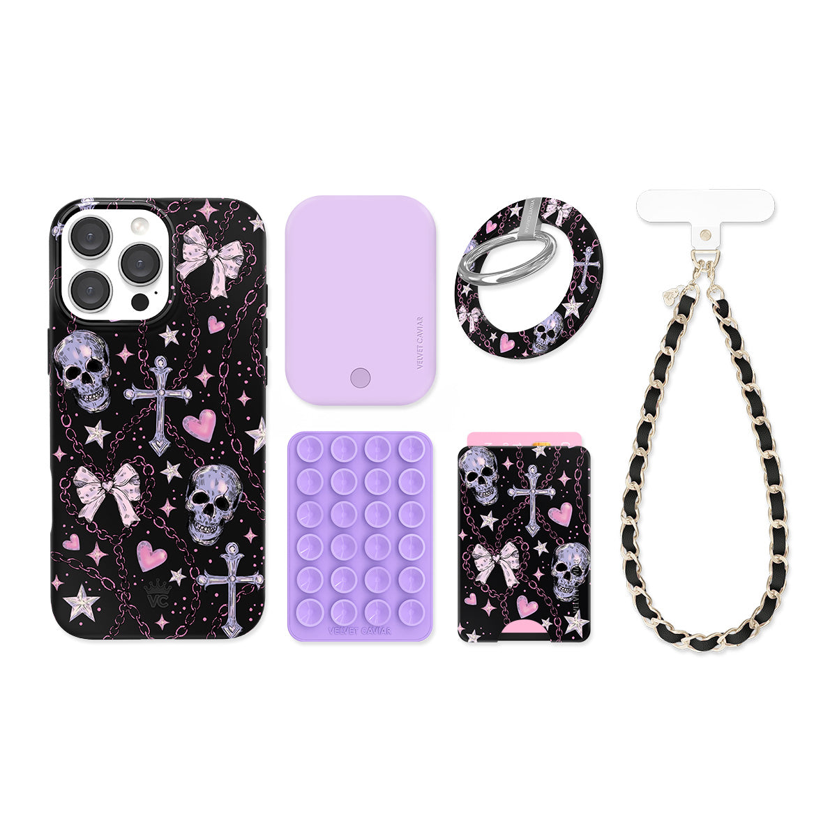Pretty Punk Skulls iPhone Bundle Set - Image 6