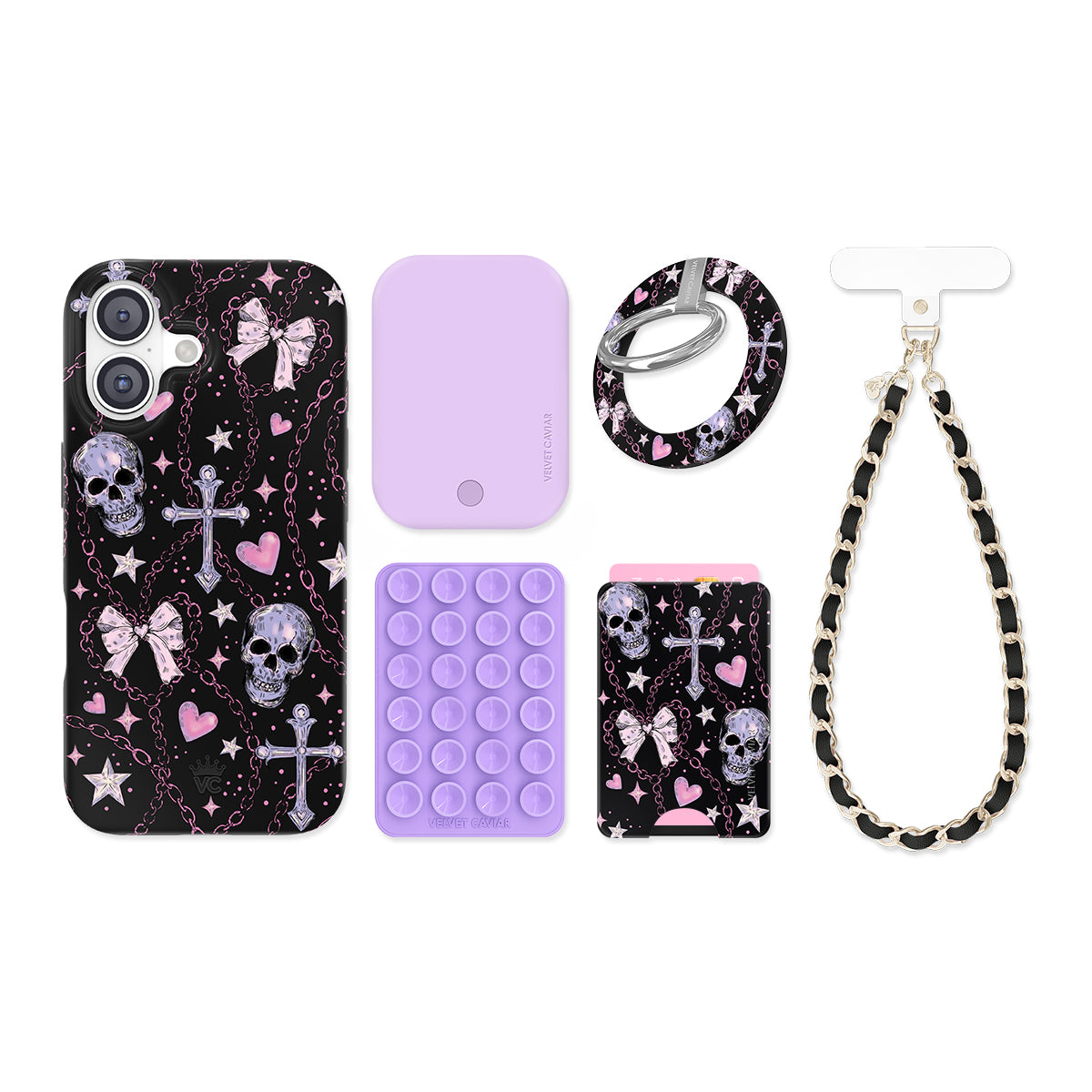 Pretty Punk Skulls iPhone Bundle Set - Image 2
