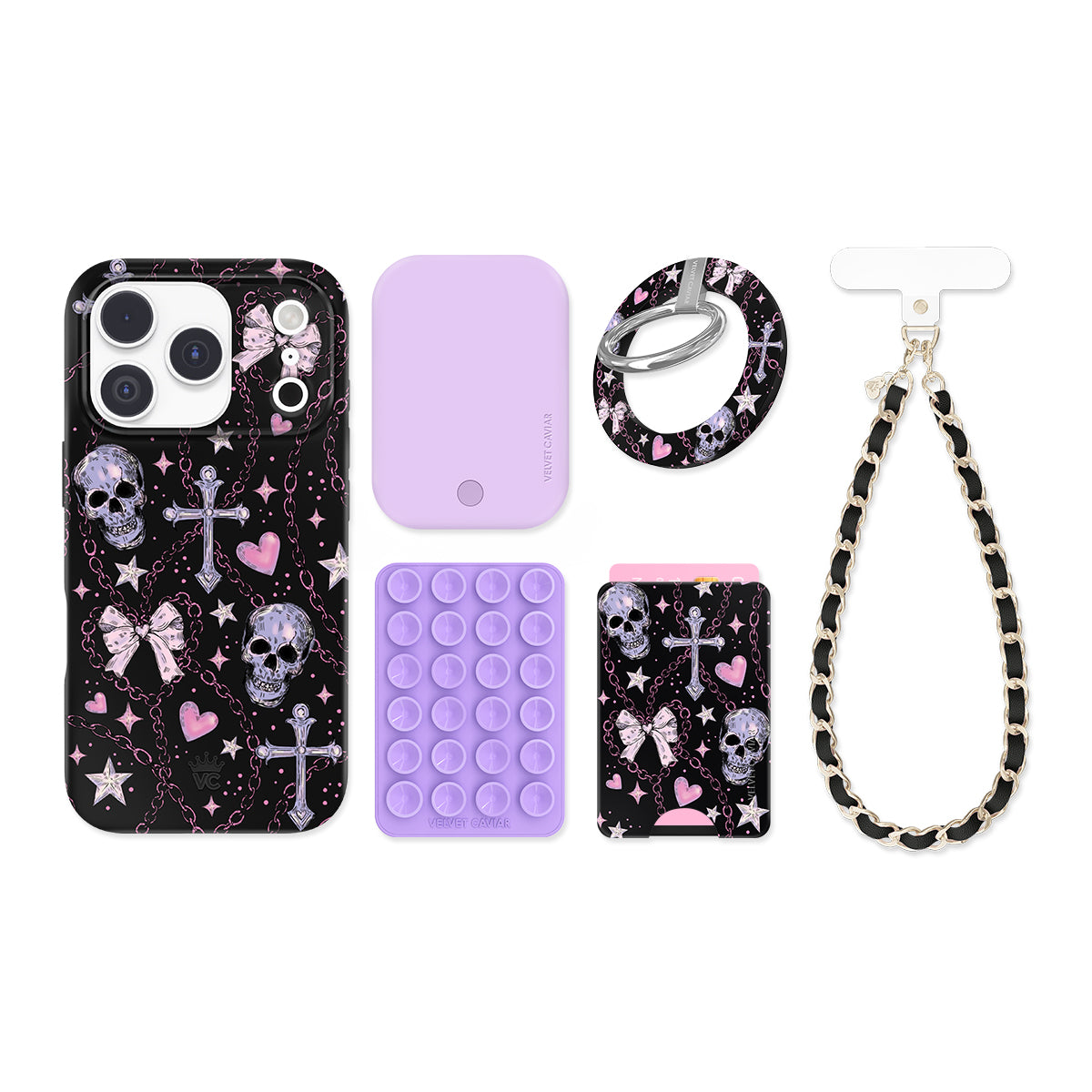Pretty Punk Skulls iPhone Bundle Set - Image 3