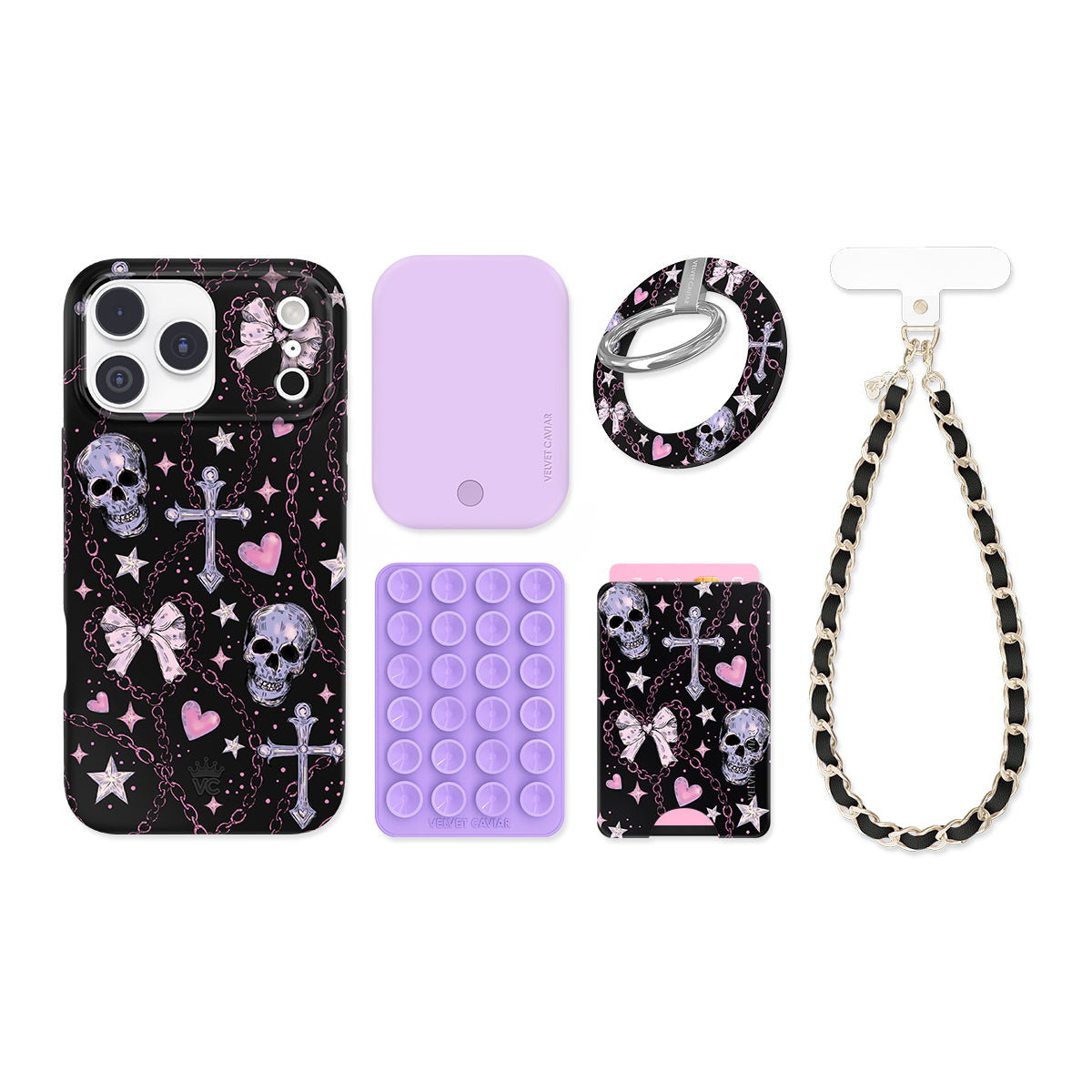 Pretty Punk Skulls iPhone Bundle Set - Image 4