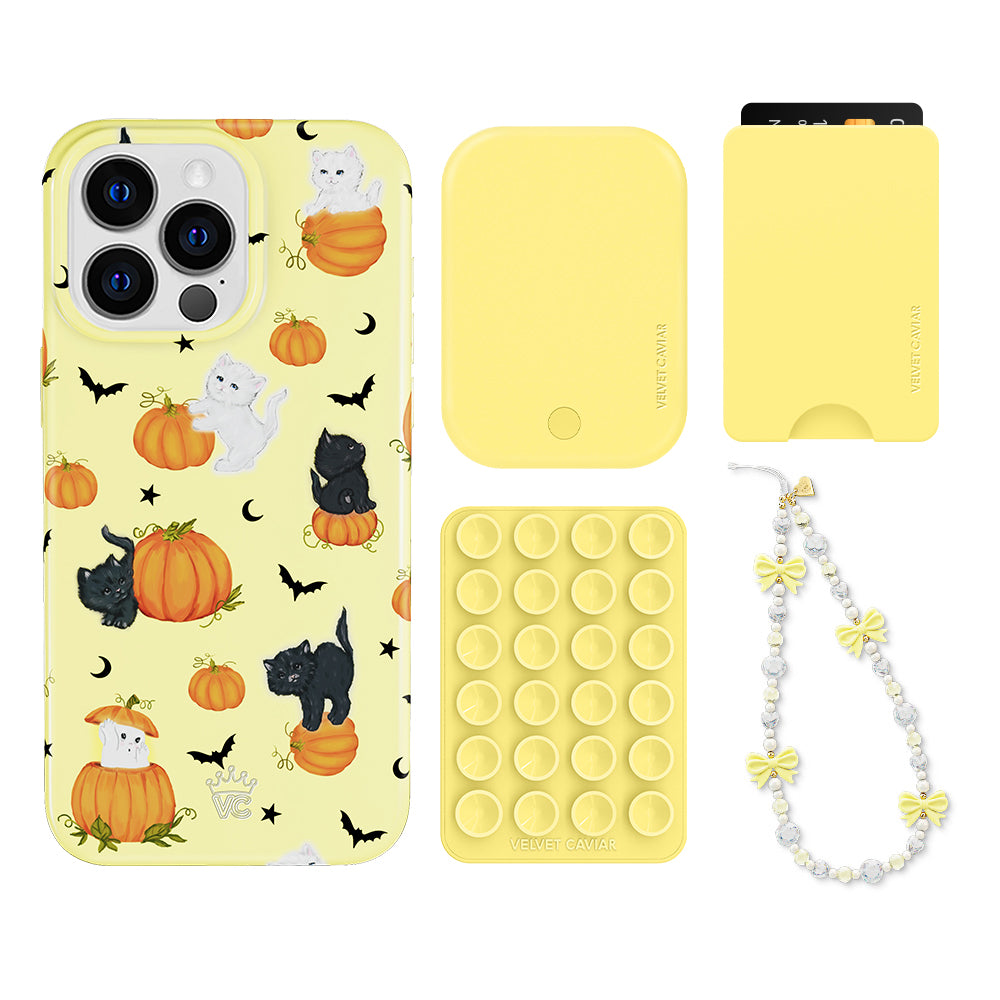 Purrfect Pumpkins iPhone Bundle Set - Wallet - Image 2