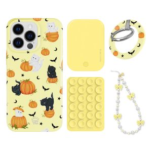 Purrfect Pumpkins iPhone Bundle Set - Grip