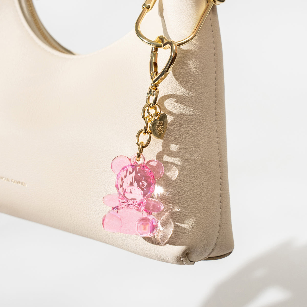 Pink Teddy Bag Charm - Image 2