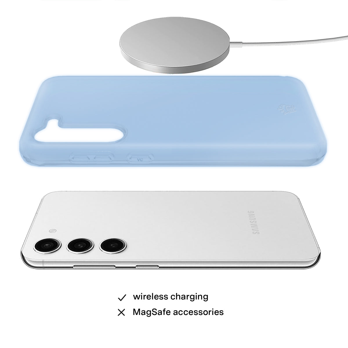 Glacier Blue Jelly Samsung Case - Image 4