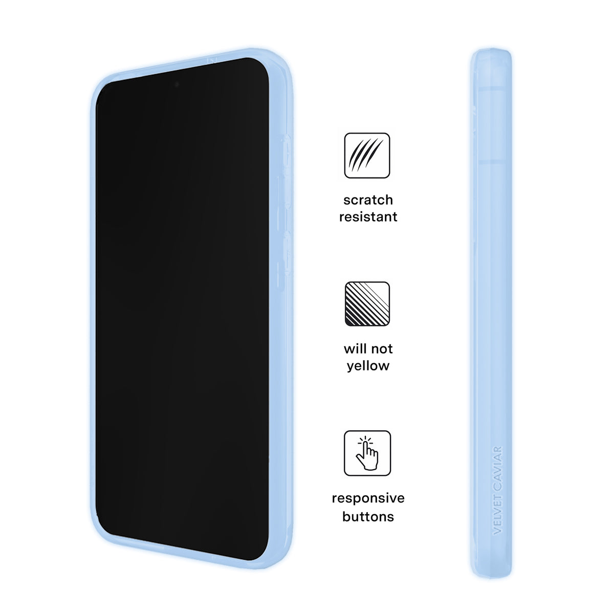 Glacier Blue Jelly Samsung Case - Image 5