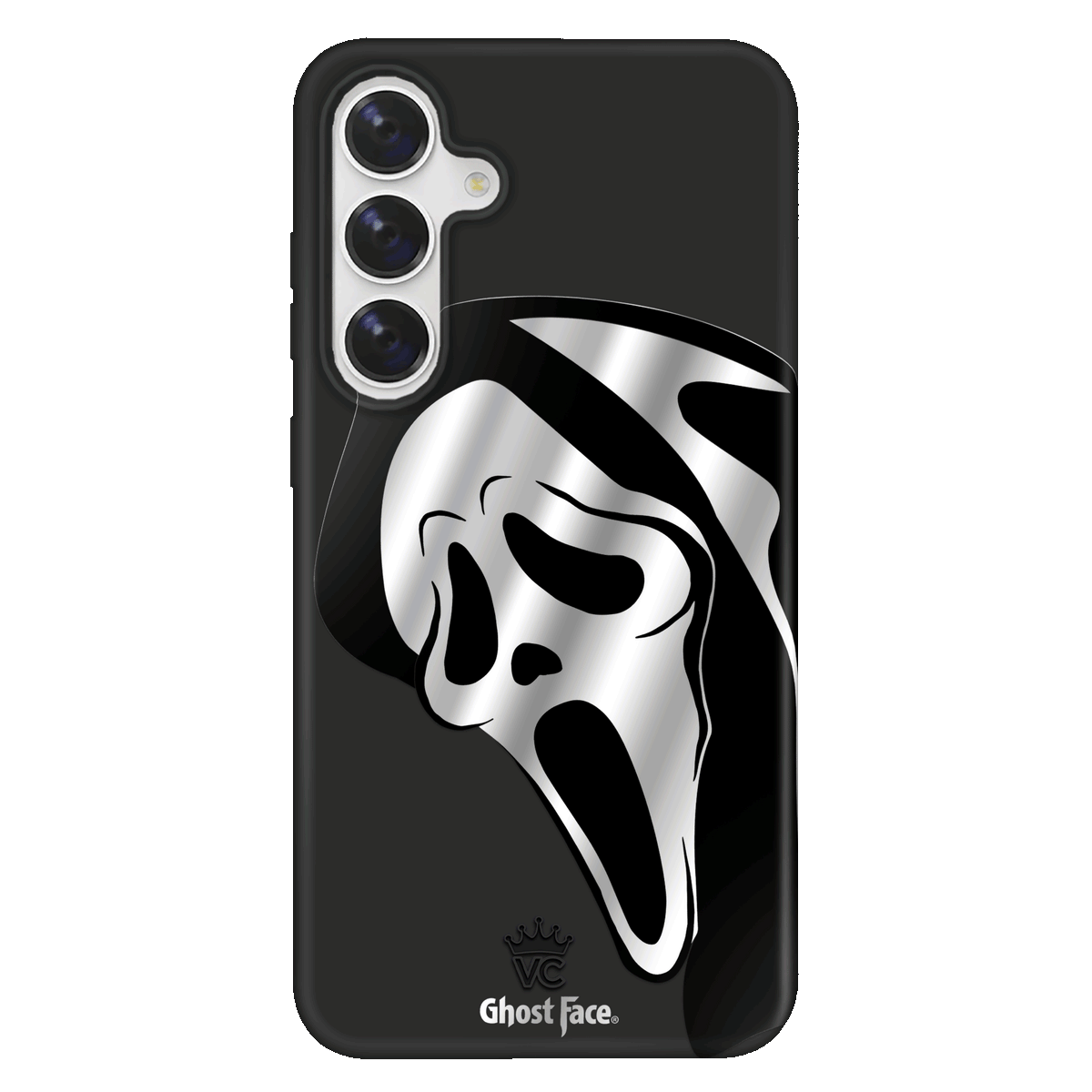 Ghost Face Killer Chrome Samsung Case - Image 6