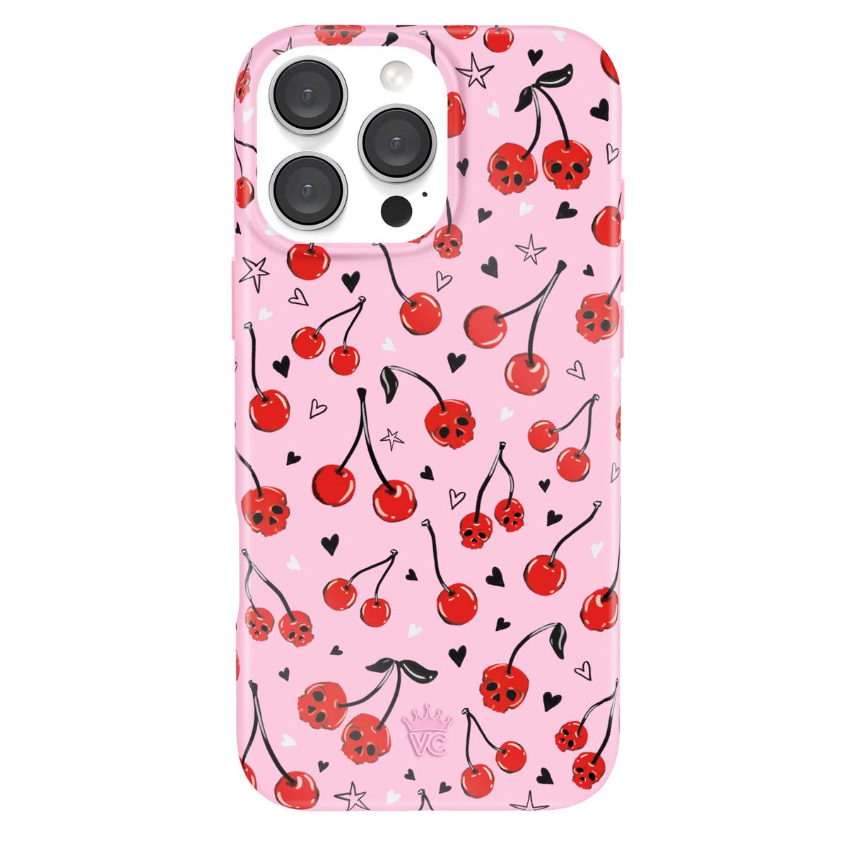Sour Cherry Skulls iPhone Case - Image 6